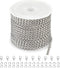 Jabogrii 5 Meters Sliver Jewelry Making Chains Stainless Steel Wheat Jewelry Chain Roll DIY Necklace Bracelet Chain for Jewelry Making...