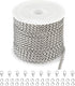 Jabogrii 5 Meters Sliver Jewelry Making Chains Stainless Steel Wheat Jewelry Chain Roll DIY Necklace Bracelet Chain for Jewelry Making...