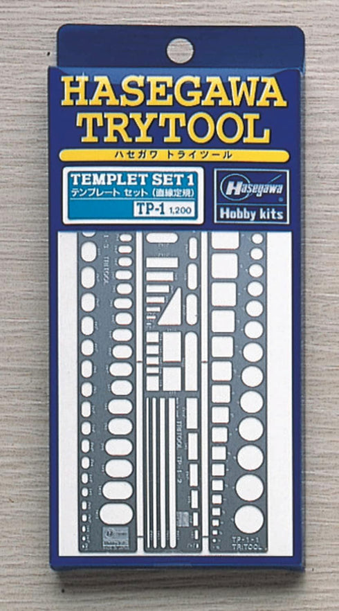 Hasegawa Try Tool Series Template one straight edge (TP1)...