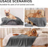 Luciphia Waterproof Dog Blanket Soft Pet Sherpa Calming Thick Blankets,Leakproof Cozy Pet Puppy Blanket for Medium Large Dogs Cats,Sofa Bed Car Co...