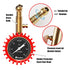 Tire Pressure Gauge 0-60 PSI - Heavy Duty Tire Gauge High Accurate with Large 2 Inch Easy to Read Glow Dial, Low – High Tire Gauge for Car, SUV & ...