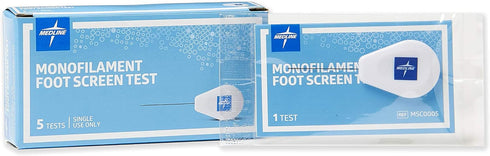 Medline Monofilament Foot Screen Test (Pack of 5)...