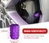 Zicine 8 PCS Car Tire Valve Stem Caps, Aluminum Alloy Wheel Valve Covers with Rubber O-Ring, Corrosion Resistant Leak-Proof Tire Air Cap Set, Univ...