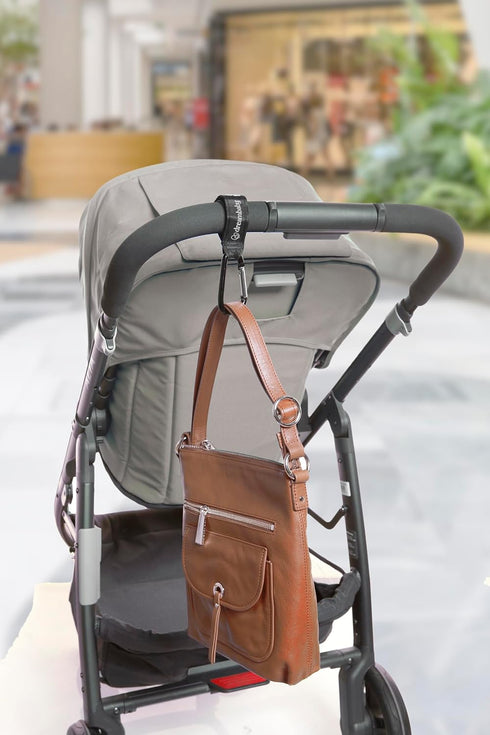 Dreambaby Clip Buddy Stroller Hook Carabiner - Bag Holder - Black- Model L271...