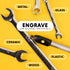 General Tools Cordless Engraving Pen for Metal - Diamond Tip Etching Tool for Engraving Toys, Sporting Goods, & Glass Gifts...