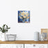 CCWACPP Bathroom Floral Wall Art Daisy Yellow and White Flowers in Bottle Canvas Picture Print Rustic Farmhouse Bedroom Home Decor Frame (12x12inc...
