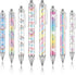 8 Pcs Ballpoint Pens for Women and Girls 1.00 mm Cute Writing Pens Black Ink Fancy Pens Fine Point Smooth Writing Pens for Journaling, Aesthetic S...