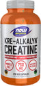 NOW Sports Nutrition, Kre-Alkalyn Creatine 750 mg, Mass Building*/Energy Production*, 240 Veg Capsules...