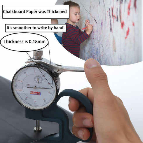 Whiteboard Wallpaper Peel and Stick Dry Erase Contact Paper Large 17.7×78.7'' White Board Paper for Wall Classroom Office Home Self Adhesive Dry E...