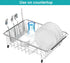 iPEGTOP Expandable Dish Drying Rack in Sink or Over Sink, Rustproof Stainless Steel Dish Drying Rack Basket Shelf, Multifunctional Dish Drainer In...