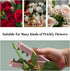 Rose Thorn Remover Portable Leaf Thorn Stripper Tool Flower Stem Remover for Roses Garden Florist Floral Arrangement (Pink)...