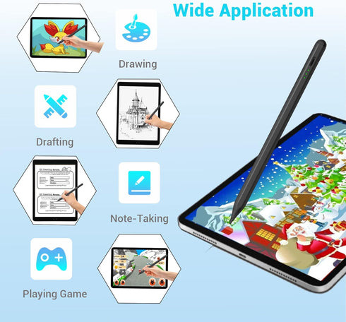 Stylus Pen for Apple Ipad Pencil - Stylus for iPad 9th 10th Generation Palm Rejection for Apple Pen 2018-2022 Ipad 6th 7th 8th 9th 10th Gen Mini 6...