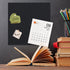 Cork Board 12"x 12" Self-Adhesive Black Cork Board, 1/4" Thick Cork Boards, 2 Pack Black Bulletin Board (3030BK-6mm-2p)...