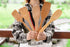 Nonstick Wooden Spoons For Cooking – 5 European Premium Spoons Set - 100% Healthy and Natural Wooden Spatula – Long Handled, Strong, Durable, Soli...