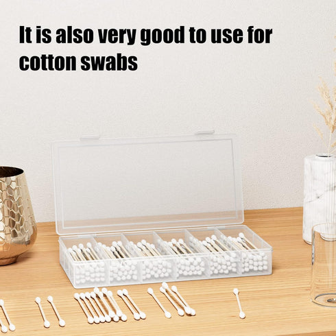 clear visible plastic storage box cosmetic tools storage box makeup tools fishing tackle accessory box organizer jewelry screws hardware accessori...
