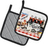Caroline's Treasures 1004PTHD Barq's Oysters Pair of Pot Holders Kitchen Heat Resistant Pot Holders Sets Oven Hot Pads for Cooking Baking BBQ, 7 1...