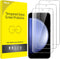 JETech Screen Protector for Samsung Galaxy S23 FE 6.4-Inch, Fingerprint Compatible, Tempered Glass Film, HD Clear, 3-Pack...