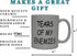 Rogue River Tactical Best Funny Coffee Mug Tears Of My Enemies Novelty Cup Joke Great Gag Gift Idea For Men Women Office Work Adult Humor Employee...