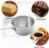 Macevia Mini Sauce Pan,18/8 Stainless Steel Butter Warmer Mini Pan Cooking Sauce Cup with Handle For All Stoves Multipurpose Use for Home Kitchen ...
