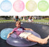 Bubble Ball Toy for Adults Kids Inflatable Water Ball Beach Garden Ball Soft Rubber Ball Outdoor Party 47in (Yellow)...