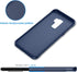 JETech Slim Fit Case for Samsung Galaxy S9+ Plus, Thin Phone Cover with Shock-Absorption and Carbon Fiber Design (Blue)...