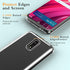 Oududianzi Case for Blu View 4 with Screen Protector,Non-Yellowing Shockproof Bumper Protective Phone Cover, Anti-Scratch Soft TPU Back(Transparen...