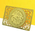 Feng Shui Wealth-Bringing Mongoose Gold Talisman Card W4124...