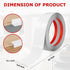 Flexible Wall Corner Protector Moulding Trim Peel and Stick Wall Corner Guards Edge Protector Self Adhesive Wall Molding Trim Strip for Wall Edge ...