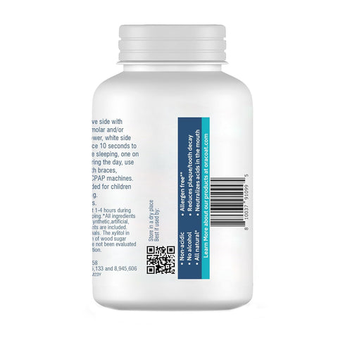 OraCoat XyliMelts® Dry Mouth Relief Oral Adhering Discs, Sensitive with Xylitol, For Dry Mouth, Stimulates Saliva, Non-Acidic, Day and Night Use, ...