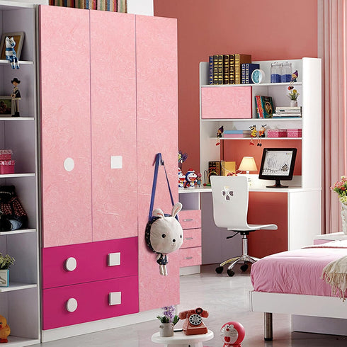 Pink Silk Contact Paper 16"x118" Peel and Stick Wallpaper Thick Waterproof Decorative Self Adhesive Vinyl Film Wrap Wall Paper for Cabinets Counte...