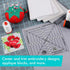 Creative Grids 6-1/2in Square It Up or Fussy Cut Square Quilting Ruler – CGRSQ6 – Made in USA, Non-Slip Grip Acrylic Quilting, Sewing, Crafting, P...