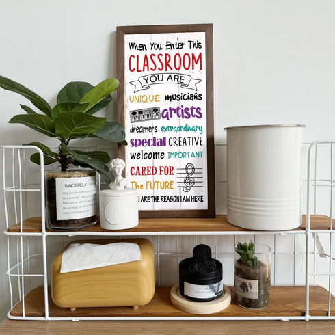 Music Classroom Supplies, Music Classroom Frame Decor, Hanging Music Classroom Décor, Music Wood Wall Art, Music Education, Music Classroom Wall D...