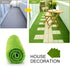 Estink Artificial Turf, Outdoor Carpet Synthetic Miniature Garden Ornament DIY Craft Rug Landscaping Artificial Lawn for DIY Micro Landscaping and...