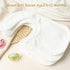10Pcs Sublimation Baby Bibs White Cotton Waterproof Infant Bib Blank DIY Creative Food Bib Adjustable Hook Loop Closure Newborn Babies Bib Keepsak...