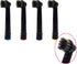 16 Pack Replacement Bamboo Charcoal Brush Heads Compatible with Oral-B 7000/Pro 1000/9600/ 500/3000/8000, fit for Oral-B Charcoal Electric Toothbr...
