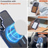 for Samsung Galaxy S23 FE Case compatible with Magsafe - Dual color design Shockproof Protection with Anti-Slip Strip, Magnetic Translucent Phone ...