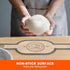 Silicone Bread Sling Dutch Oven Liner, Non-Stick & Easy Clean Reusable Oval Silicone Bread Baking Mat with Long Handles, Easy to Transfer Sourdoug...