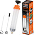 HORUSDY 500CC Fluid Extractor Automotive, Oil Extractor/Oil Syringe, Fluid Syringe Pump Manual Suction Vacuum Fuel Car Transfer...