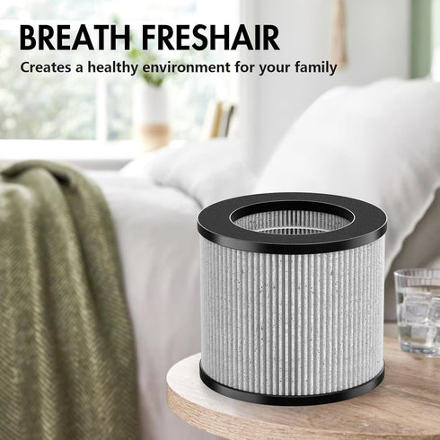 1 Pack 2801 Air Filter Replacement Bundle Compatible with Bissell MyAir Personal Purifier Models # 2780A, 2780P, 2780B, 27809, 3329...