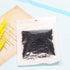 Bala&Fillic Black Color 4mm Seed Beads About 1200pcs/100Grams in Bag, 6/0 Glass Craft Beads for Making Bracelet and Necklace (Black)...