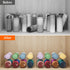 Lifewit Stackable Water Bottle Organizer/Holder for Cabinet Fridge, Kitchen Pantry Organization and Storage, Plastic Wine Racks, Tumbler Travel Mu...