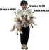 The Jungle Animals Stuffed Plush Toys Cheetah Tiger Panther Lioness Pillows (Brown Leopard, 16 Inch)...