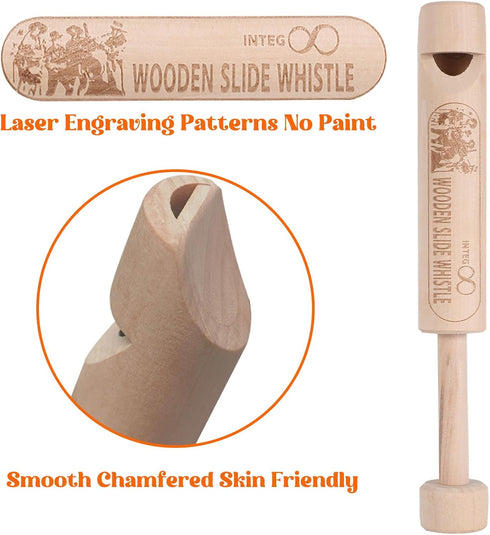 Wood Slide Whistle Toy Meaningful Educational Musical Toys For Kids...