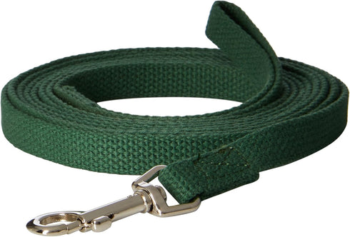 Cotton Dog Training Lead for Dogs, 10', Green...