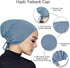 Faticinfa Under Scarf Hijab Cap with Tie-Back Closure Jersey Hijab Inner Caps with Rope Hijab Bonnet for Muslim Women...