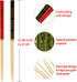 Bamboo Noodles Kitchen Cooking Frying Chopsticks 13.0 Inches Long Set of 2 Pairs Fsc Certificated Eco-Friendly...