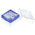 uxcell Centrifuge Tube Freezer Storage Box 25 Places Waterproof Polypropylene Cryogenic Holder Rack for 1.8/2ml Microcentrifuge Tubes Vials Sample...