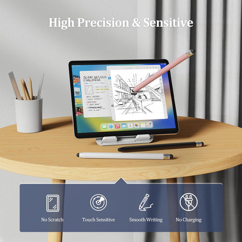 Stylus Pens for Touch Screens, 2-in-1 Magnetic Stylus Pen High Precision & Sensitivity Capacitive Stylus for iPad iPhone Samsung Galaxy Kindle Tab...
