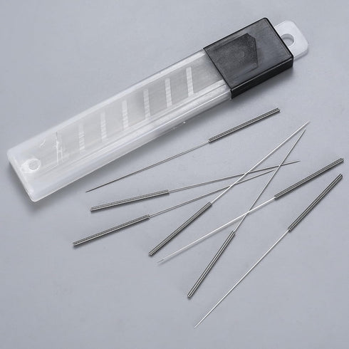 30 Pcs 3D Printer Nozzle Cleaning Kit, 0.4mm 3D Printing Nozzle Needles, Stainless Steel 3D Printer Nozzle Cleaning Needles, 3D Printer Cleaning N...