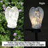 Garden Solar Light Outdoor Decor, Resin Angel Solar LED Light with Stake, Animal Waterproof Light for Flower Fence Lawn Passage Walkway Courtyard ...
